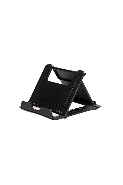 Choice حامل هاتف قابل للطي إبداعي لسطح المكتب باللون الأسود بـ 7 مستويات قابل...