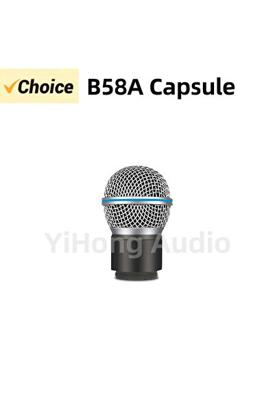Choice B58A Dynamic Core Head Capsule Cartridge for QLXD4 Wireless Handheld Microphone