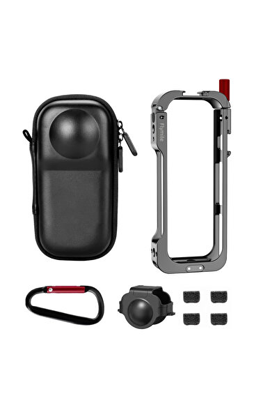 Choice مجموعة قفص المقبض Flymile قفص بإطار من الألومنيوم لكاميرا Insta360 X5 ...