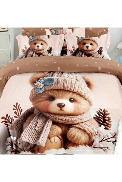 CHIRASO CHIRASO Bedding, Finet 5D Identical to the picture, ELASTIC Sheet 180x200+25cm, Duvet Cover, 2 Pillowcases