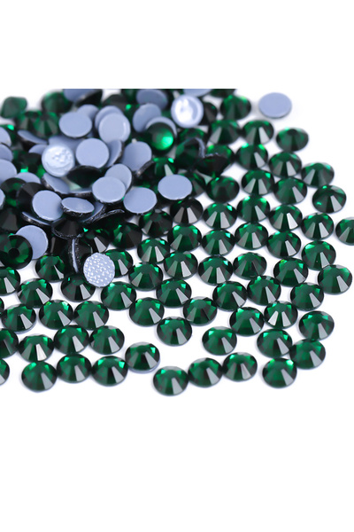 Choice13 SS20-1440PCS JD-Emerald Glass Emerald Peridot Green Crystal Hotfix R...