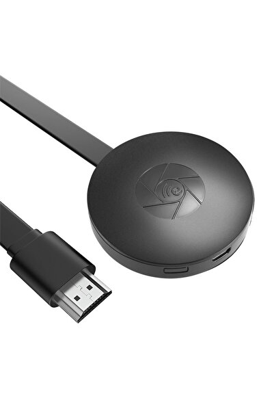 Choice أسود 1080P G2 لشاشة MiraScreen Anycast HDMI متوافق مع Miracast TV Dongle لنظام التشغيل iOS Android Mir