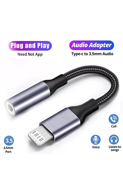 Choice For iphone Audio Adapter Jack AUX Cable Llightning to 3.5mm For iPhone 12 13 14 11 Pro XS Max XR 7 8
