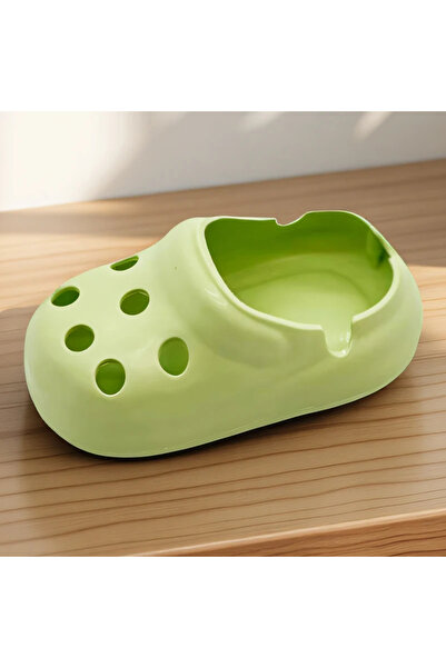 Choice منفضة سجائر خضراء واحدة مخصصة على شكل حذاء، ديكور منزلي عصري، منفضة سج...