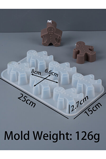 Choice رجل خبز الزنجبيل، شجرة عيد الميلاد ذات 6 فتحات، رجل خبز الزنجبيل، سيلي...