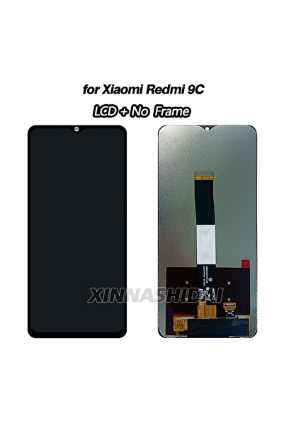Choice1 شاشة LCD سوداء بدون إطار لهاتف Redmi 9C M2006C3MNG LCD شاشة تعمل بالل...