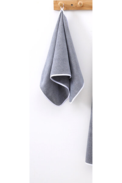 Choice منشفة حمام رجالية مقاس 35×75 سم، منشفة استحمام سريعة الجفاف مع مشبك آمن