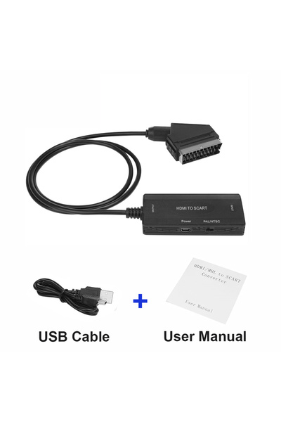 Choice كابل توصيل من النوع B متوافق مع HDMI من الداخل إلى الخارج ومحول فيديو ...