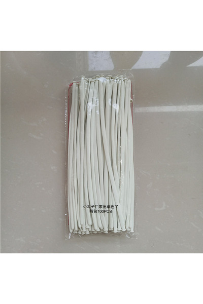 Choice بالونات أخرى بيضاء سميكة طويلة من اللاتكس الملتوية على شكل شريط سحري، ...