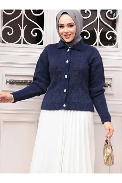 Turtaş 26K8532 HIRKA KISA YAKALI TAŞLI DÜĞMELİ LACI