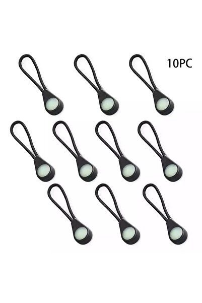 Choice 10 قطع من سحّابات السوستة المضيئة، رؤوس سحّابات مضيئة في الظلام للتخيي...