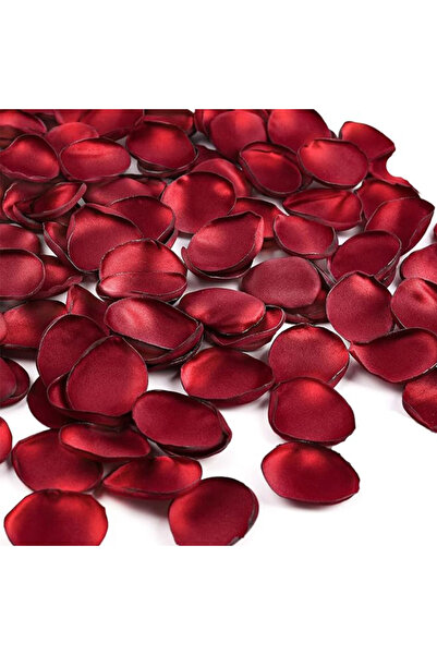 Choice 100 قطعة من زهور النبيذ الأحمر 50/100/200 قطعة 3.5 سم من القماش بتلات ...