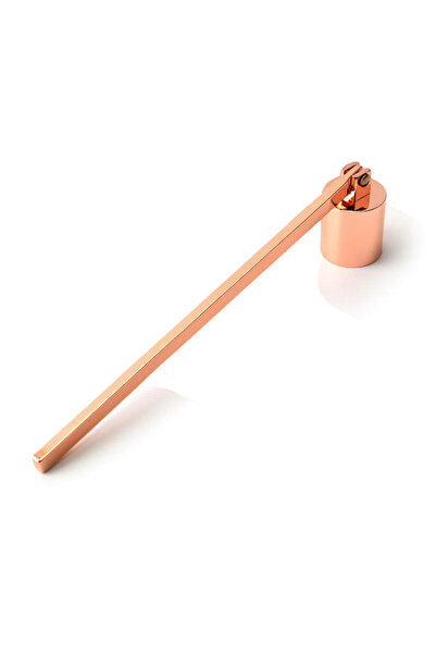 Choice أداة تشذيب فتيل الشموع الجديدة باللون الذهبي الوردي، أداة إطفاء طفاية ...