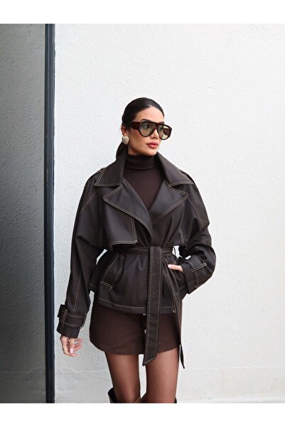 ESRAHELVACI Apolet Detail Waxed Laced Jacket