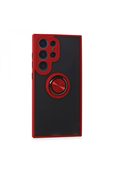 Genel Markalar Samsung Galaxy S24 Ultra Kılıf Montreal Yüzüklü Silikon Kapak ...