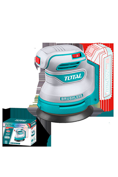 TOTAL TOTAL rotary sander, base size 125mm, Li-Ion 20V