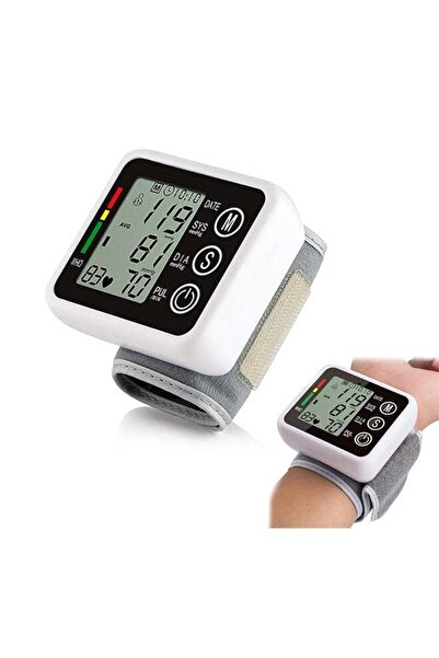 Saharaz سوار قياس ضغط الدم للمعصم مع قراءات دقيقة للذاكرة، جهاز قياس ضغط الدم...