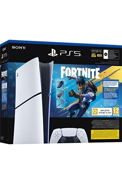 Sony Κονσόλα PlayStation 5 Slim Digital Edition (PS5) 825GB - Ηλεκτρονικό Πλαίσιο, Πακέτο Fortnite Flowering Chaos