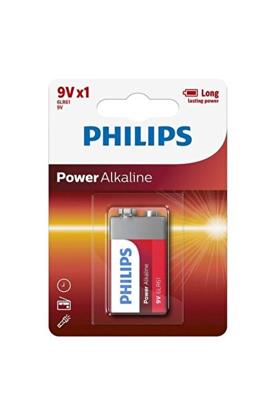 Philips Alkaline 9v battery, high power, Phili packaging, unique