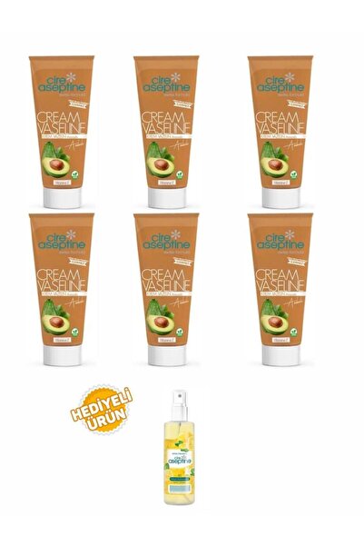 CIRE ASEPTINE 6 Adet Avakado Vazelin Tüp 75 Ml+Limon Kolonyası 100 ml Sprey H...