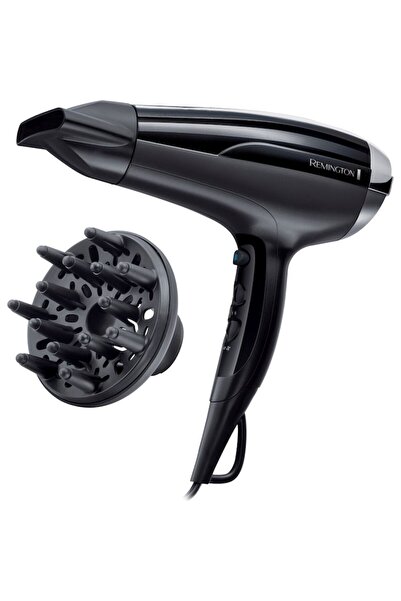 Remington D5215GP set - hair dryer and straightener, 2300W, 2 speeds, 180–220°C, tourmaline, Blac