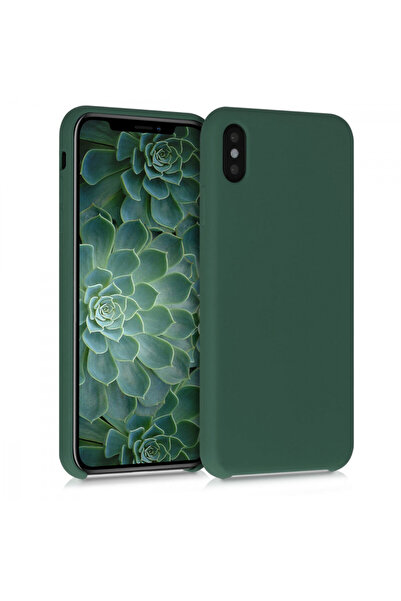 KWmobile Θήκη για Apple iPhone XS Max, Σιλικόνη, Πράσινη, 45909.169
