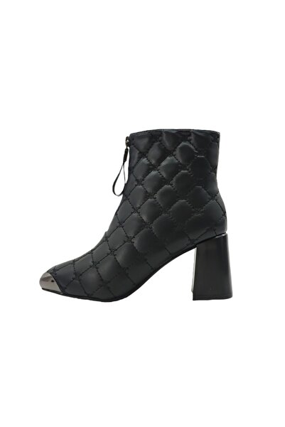 OEM Women's fur-lined winter ankle boots, with thick heel, eco-leather, 8511-11