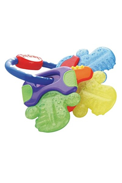 Nuby IcyBite Polar Bear Teething Toy with Gel, 3+ months