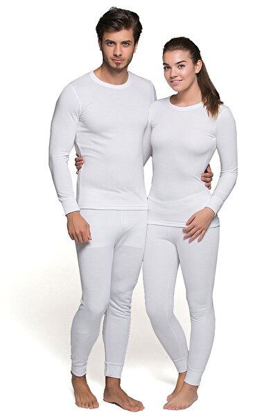 THERMOFORM Heavy Unisex Thermal Underwear Set White