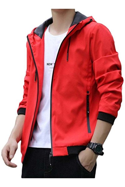 Generic 2020 New Men's Casual Work Jacket - Red
