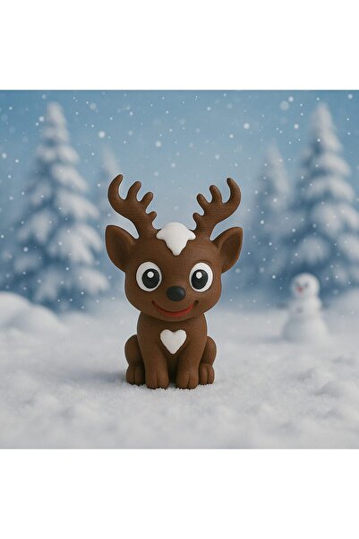 PrintForge Figurina Lilglider reindeer, 3D nearticulat, PrintForge, 4x4x6 cm,...