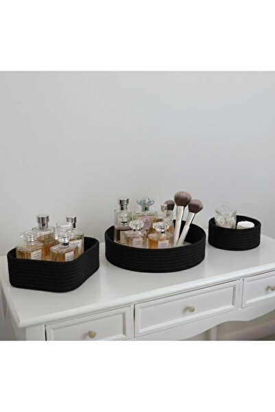 NEVA TASARIM sepet jut ıp 3 lu set el yapımı sepetler