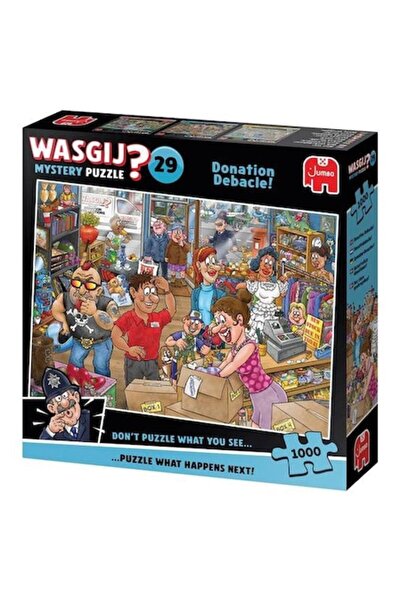 Jumbo 1000-piece puzzle - Wasgij Mystery 29 - Donation Debacle!