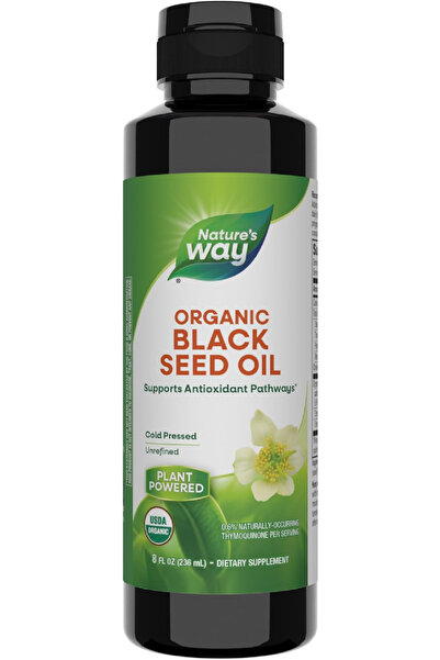 Nature's Way زيت حبة البركة السوداء العضوي (236 مل)