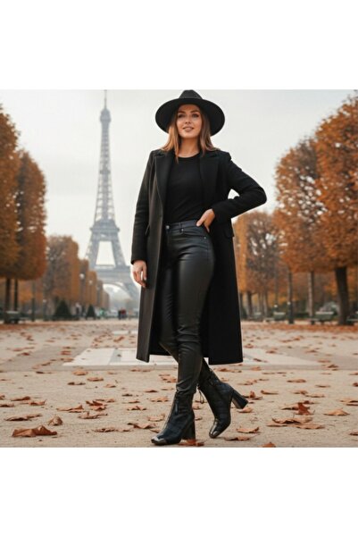 OEM Women's fur-lined winter ankle boots, with thick heel, eco-leather, 8511-11