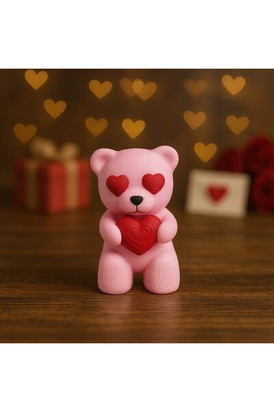 PrintForge Figurină urs Grizzlink, articulată 3D, PrintForge, 4x2x2 cm, PLA, ...