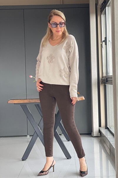 MİSLİNA BUTİK Kahve Skinyy Jean