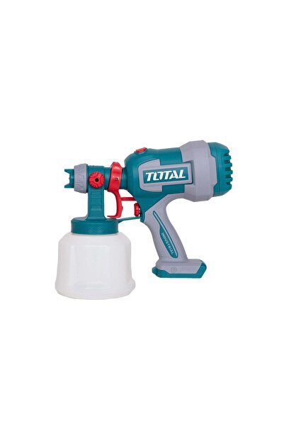 TOTAL Pistol de vopsit 20V Li-Ion, debit 800 ml/min, rezervor 1000 ml, fara a...