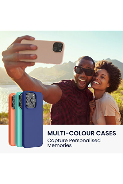 KWmobile Case for Apple iPhone 14, Silicone, Cream, 59071.225