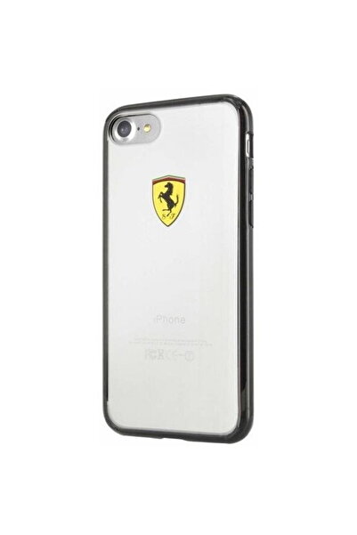 Ferrari Hardcase FEHCP7BK iPhone 7/8/SE 2020 / SE 2022 black/transparent Racing Shield