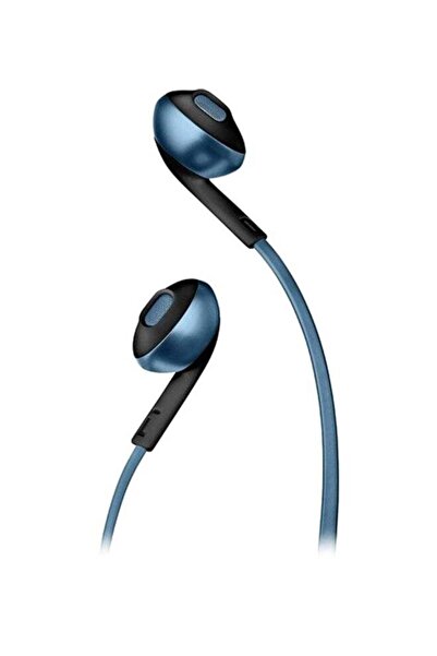 Bukela Wireless In-Ear Headphones - Pure Bass Sound - 6H Battery - 3 Button Mic - Comfort Fit Blue/Black