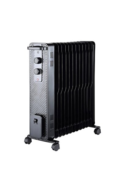 OEM Oil-filled Radiator, 13 fins, 3000W, Black
