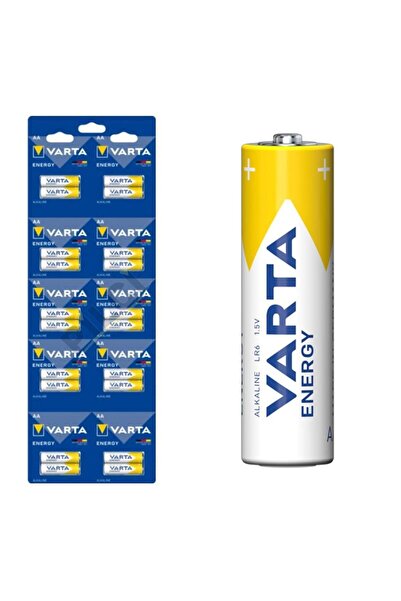 Genel Markalar 1.5 Volt Alkalin AA Kalem Pil 2'li Yırtmalı (20'li Kartela Paket)