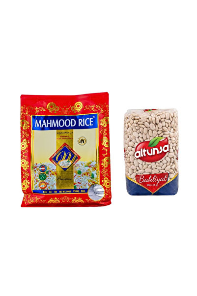 Mahmood Rıce Basmati Pirinç 900 Gr ve Altunsa Fasulye Dermason 900 Gr Seti