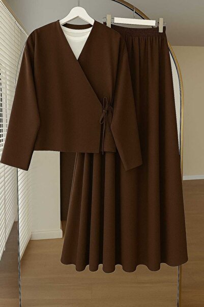 LİA TESETTÜR Lia Skirted Two-Piece Suit