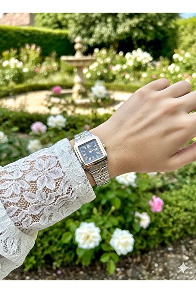 PW POLO WHITE ساعة اليد النسائية