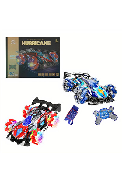 QZZ RC Electric Car 27x18x8.5cm - Remote Control & Gesture Bracelet, Light, Sound & Spray Effects