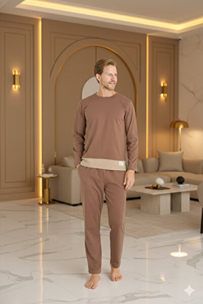 KLY 100% Cotton Men's Luxury Design Pajama Set