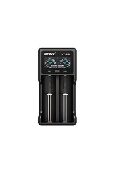 XTAR Incarcator universal acumulatoare VC2SL li-ion,ni-cd, ni-mh cu LCD, USB,