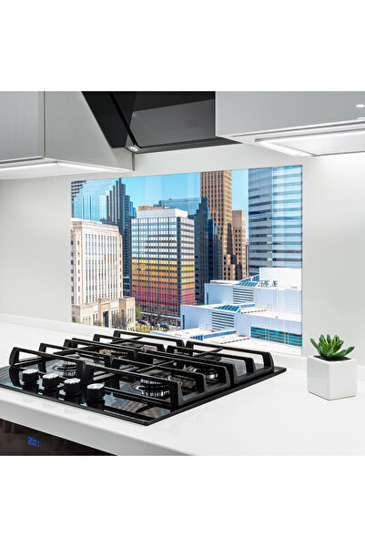 Arthub Panou Sticla Bucatarie, Protectie aragaz, Termorezistent, Peisaje, Col...